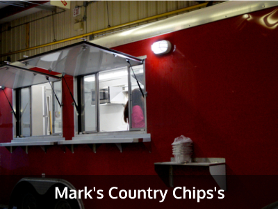 Mark's Country Chips Food Trailer